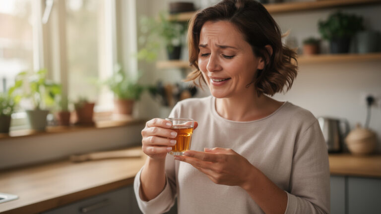 Appelazijn-shot: Stop een opgeblazen gevoel binnen 15 minuten.