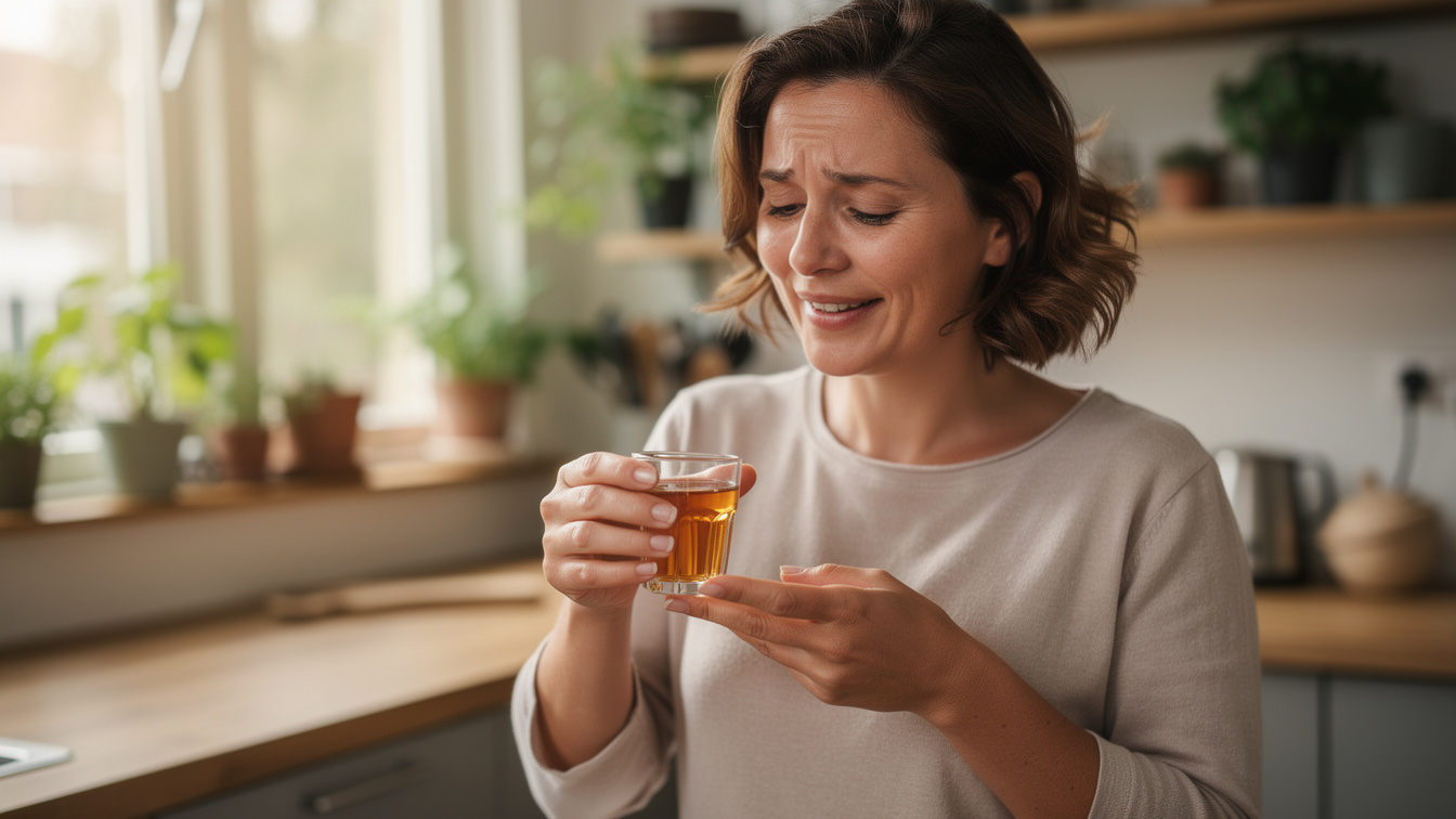 Appelazijn-shot: Stop een opgeblazen gevoel binnen 15 minuten.