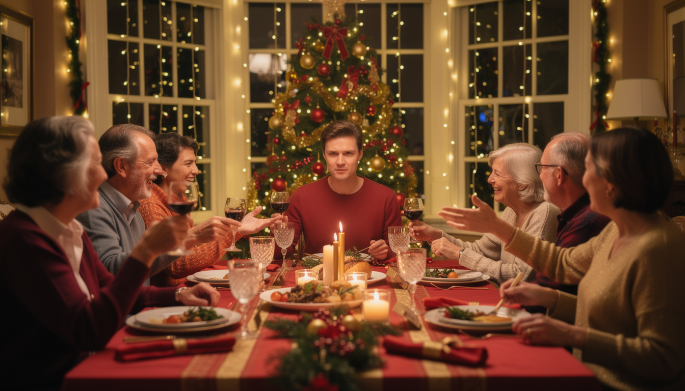 De stille ruziemaker: dit moet je nooit bespreken aan het kerstdiner