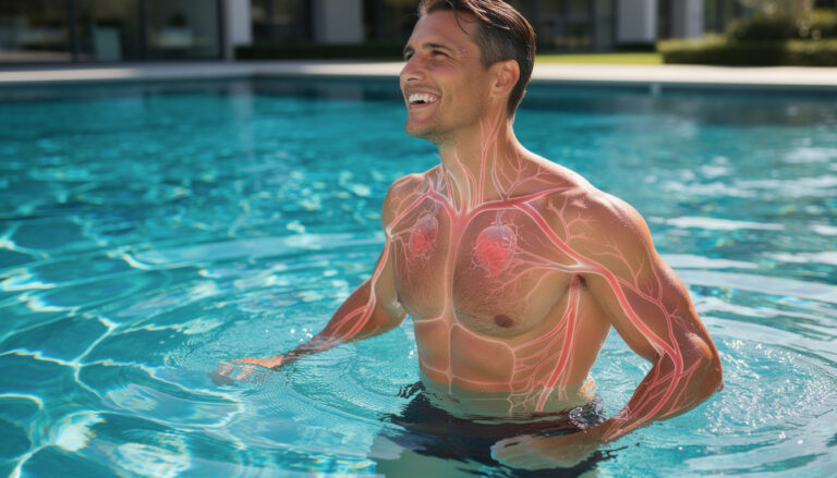 Dit gebeurt er met je bloedvaten als je elke dag 15 minuten zwemt