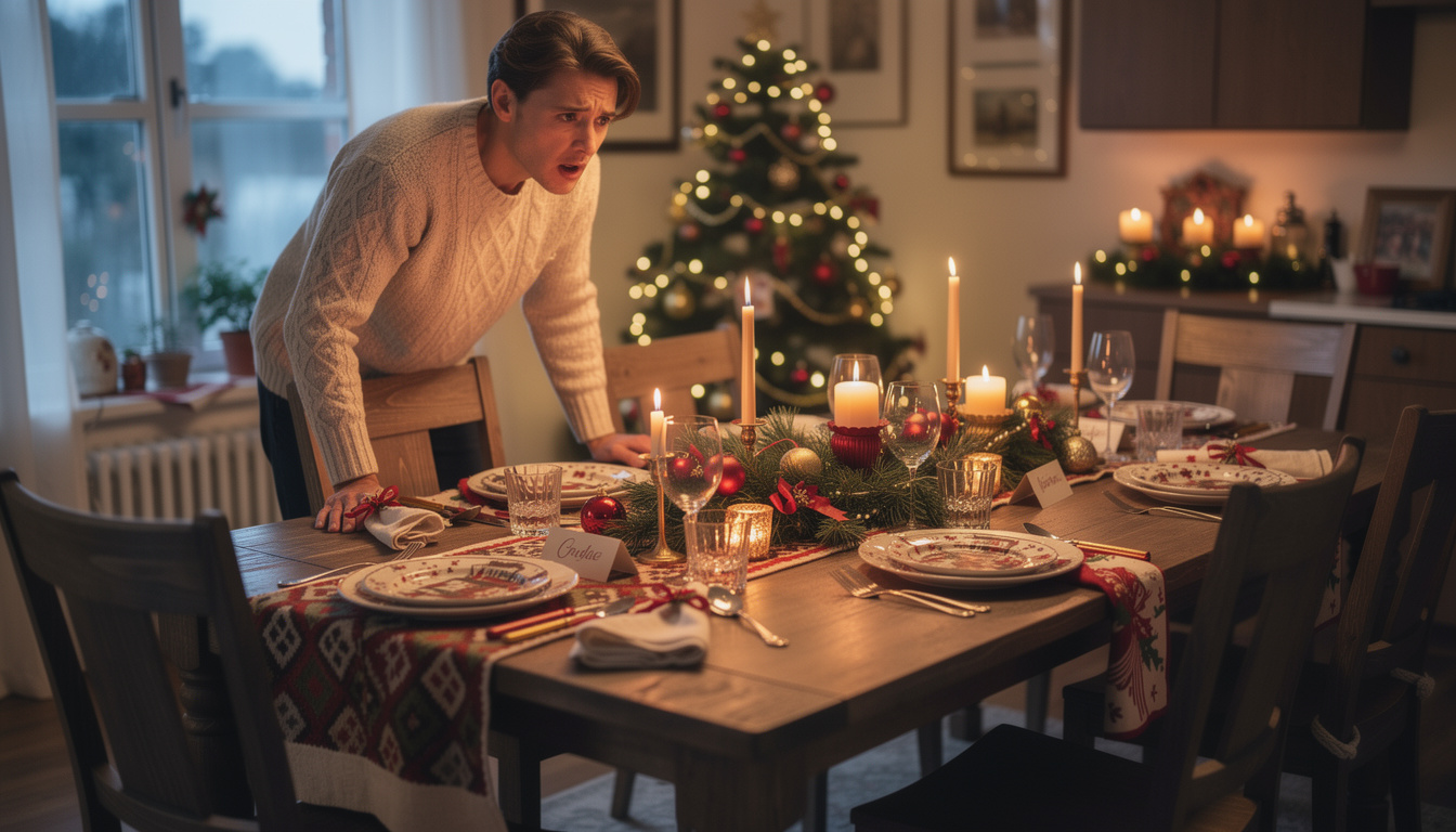 Eettafel in december: Waarom dit meubelstuk een brandgevaar kan vormen tijdens de feestdagen.