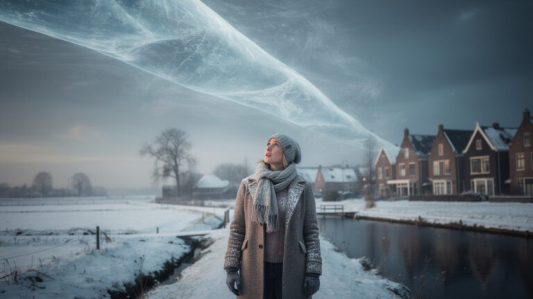 Het ‘lek’ in de stratosfeer: Hoe een haperende poolwervel deze kerst ijzige kou als een glijbaan rechtstreeks naar Nederland stuwt.