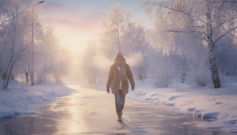 Waarom je vaker moet wandelen als het vriest