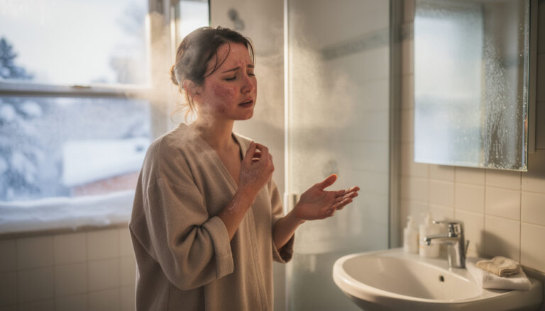 De ‘hete douche’ is je vijand: waarom je huid uitdroogt in de winter