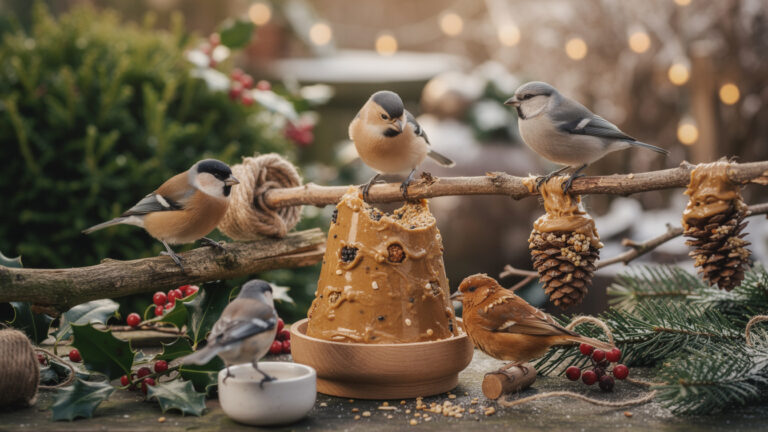 De pindakaas-hack: Hoe je vogels naar je tuin lokt vóór de kerstdagen.