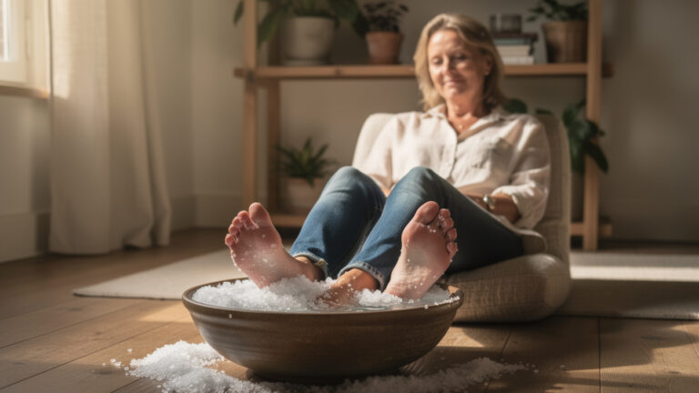 Epsom zout voor je voeten: De oplossing voor vermoeide benen na het winkelen.